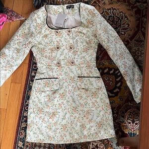 Floral Long Sleeve Dress